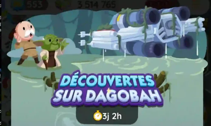Événement Découvertes sur Dagobash Monopoly Go (Recompenses)